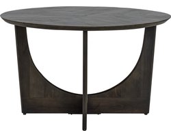 Tower Living Eetkamertafel Fermo Rond Olijfbruin 130cm