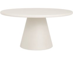 Tower Living Eetkamertafel Mello Rond Wit 150cm