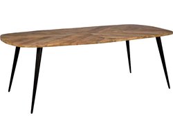 Tower Living eettafel Giovanni 180x100x78 cm mangohout