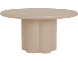 Tower Living eettafel Melzo 130 cm rond beige