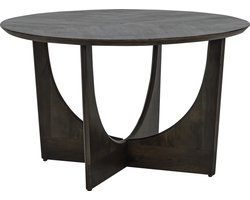 Tower Living - Fermo eettafel - ø130 cm - olijfbruin