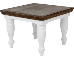 Tower Living - Fleur bijzettafel - 60 cm sierpoot - wit