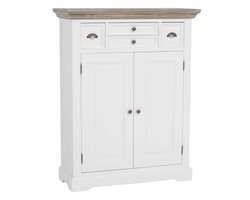 Tower Living - Fleur meidenkast - 100 cm - wit