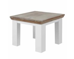 Tower Living hoektafel Fleur square poot 60x60x45 cm grenen