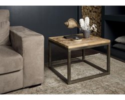 Tower Living hoektafel Venetië 60x60x45 cm oud teak