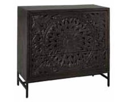 Tower Living Ladekast Casina - Zwart Hout - 100x45x96cm