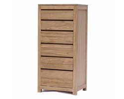 Tower Living Ladekast Corona teakhout 60x46x130 cm