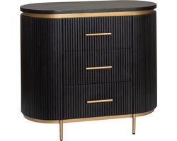 Tower Living ladekast Rivello 90x45x80 cm mangohout