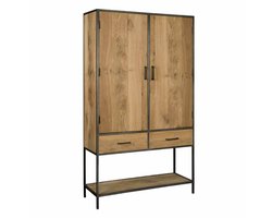 Tower Living - Luna opbergkast - 115 cm - bruin