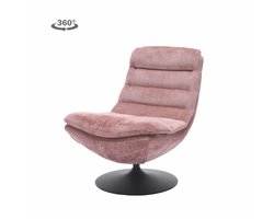 Tower Living - Marano draaifauteuil - roze