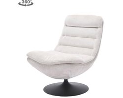 Tower Living - Marano draaifauteuil - wit