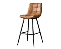 Tower Living Navarra Barstoel - fabric Cognac