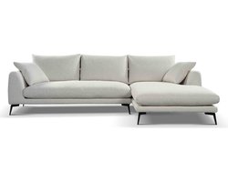 Tower living nottingham 2,5-al + chaise r - copenhagen 900 light ivory