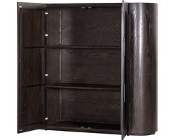 Tower Living Opbergkast Allure Donkerbruin 150cm