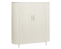 Tower Living Opbergkast Corbetta - Beige Hout - 90x45x80cm