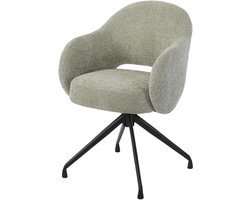 Tower Living - Porto draaibare armstoel - olijfgroen