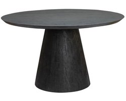 Tower living Premana round diningtable - 130x130 - black