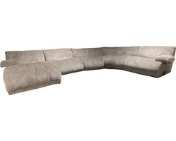Tower Living - Redford 1-zitsbank zonder arm - taupe