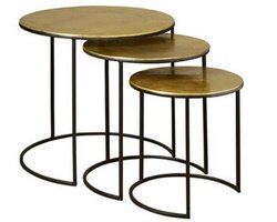 Tower Living Renew Iron Bijzettafel set vanaf 42 cm