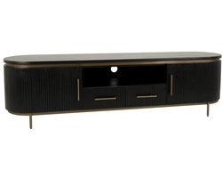 Tower Living - Rivello tv-meubel - 200 cm - zwart