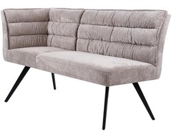 Tower Living - Rosora eetkamer hoekbank rechts - 100 cm - beige