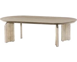 Tower Living salontafel Allure 140x70x40 cm white wash eiken