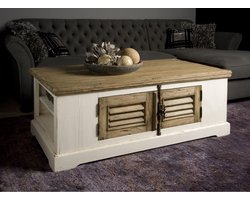 Tower Living salontafel Amanda 135x75x50 cm grenen