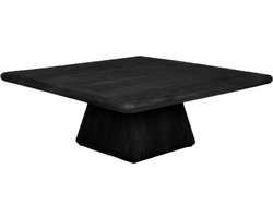 Tower Living salontafel Asti 90x90x38 cm vierkant mangohout zwart