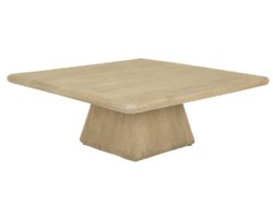 Tower Living Salontafel Asti vierkant mangohout 90x90 cm - Naturel