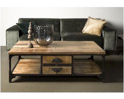 Tower Living salontafel Basto 135x74x45 cm mangohout