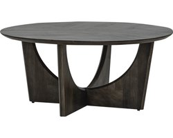 Tower Living Salontafel Fermo Rond Olijfbruin 90cm