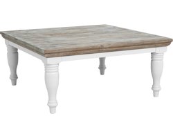 Tower Living salontafel Fleur ronde poot 100x100x45 cm grenen