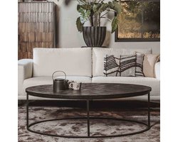 Tower Living Salontafel Viola 135 cm - Zwart