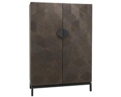Tower Living - San Marino opbergkast - 110 cm - bruin