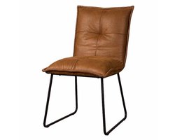 Tower Living Seda Stoel - fabric Cherokee 8 cognac