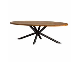 Tower Living - Selva eettafel ovaal - 200 cm - naturel