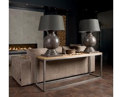 Tower Living Sidetable Venetie - Rechthoek Bruin Hout - 187x45x70cm