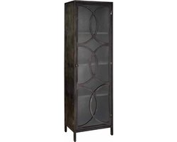 Tower living Stelvio metal cabinet 1 dr. - 55,5x185x40