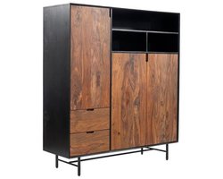 Tower living Taviano Wall cabinet 3 drs. 3 drws. 135x45x150