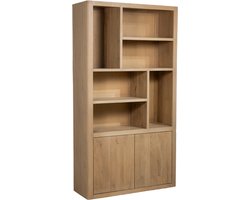 Tower Living Tenna Boekenkast mangohout naturel 120 cm