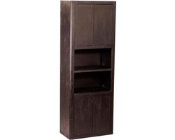 Tower living Tenna modular cabinet 4 drs. 2 niches - 80x45x220
