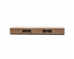 Tower Living Tv-meubel Corona - Bruin Hout - 300x100x37cm