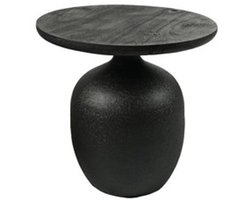Tower living Vigo endtable 45x45x43 fixed black