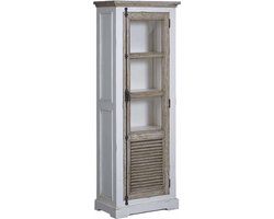 Tower Living virtrinekast Amanda 69x40x190 cm grenen