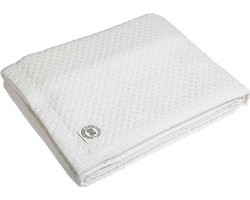 Town & country Aspen sprei wit 100% katoen. Bedsprei 270x260