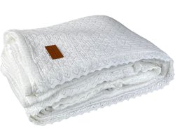 Town & Country Carolina Sprei White 180 x 260 cm