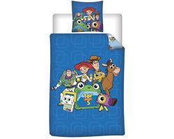 Toy Story Dekbedovertrek - Eenpersoons - 140 x 200 cm - 65 x 65 cm - Polycotton
