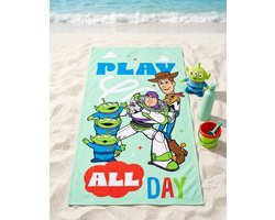 Toys Story play all day strandlaken 70 x 140 cm polyester