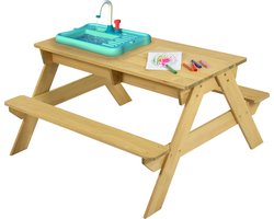 TP Toys Wood kinder picknick tafel met waterbak