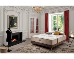 Traagschuim Matras - Geheugenschuim Matras - Comfortabel Slapen - 11 Comfort Zones - 180x200 cm - Geel